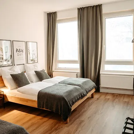 Lägenhet Staysimplyhaven - Modernes City-apartment, King-size Bett, 55