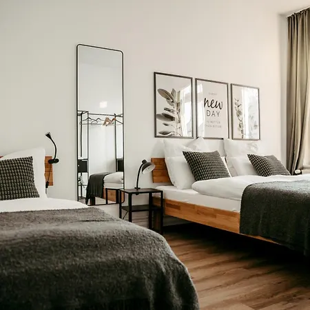 Lägenhet Staysimplyhaven - Modernes City-apartment, King-size Bett, 55