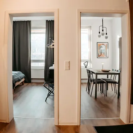 Staysimplyhaven - Modernes City-apartment, King-size Bett, 55