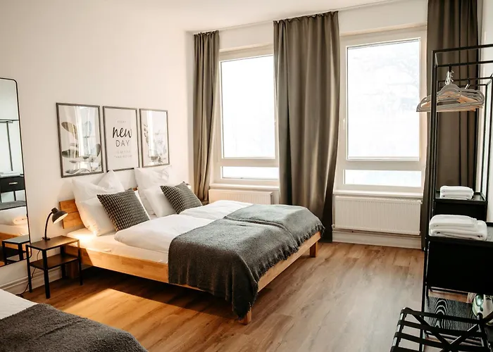 Апартаменты Staysimplyhaven - Modernes City-apartment, King-size Bett, 55