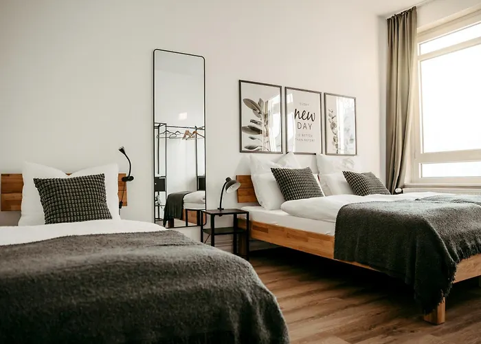 Апартаменты Staysimplyhaven - Modernes City-apartment, King-size Bett, 55